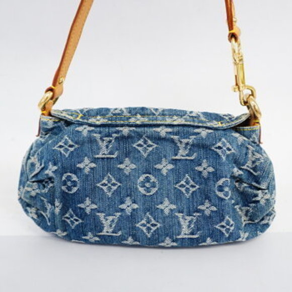 Louis Vuitton Monogram Denim Mini Pleaty Handbag - Picture 11 of 11